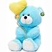 Tickles I Love You Balloon Heart Teddy Blue, 18 cm RS.288.00