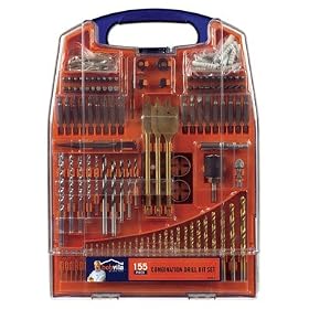 ACE Hardware-JS PRODUCTS 92952 "BOB VILA" 155 PIECE COMBINATION DRILL BIT SET