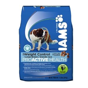 Iams Proactive Health Adult Weight Control Large Breed, 17.5-Pound Bags