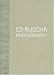 Books : Ed Ruscha And Photography