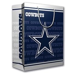 NFL Dallas Cowboys Gift Bag, Medium