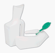 Urinal Female Rubbermaid, P706-00, 1 Ea