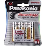 Panasonic ZR-6PA/4B PowerEdge Oxy-Alkaline AA Battery 4-pack