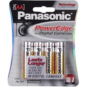 Panasonic ZR-6PA/4B PowerEdge Oxy-Alkaline AA Battery 4-pack