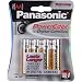 Panasonic ZR-6PA/4B PowerEdge Oxy-Alkaline AA Battery 4-pack