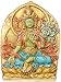 Green Tara Relief, Color Details