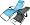 Strathwood Anti-Gravity Adjustable Recliner, Caribbean Blue