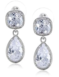 Carolee "Uptown Girl" Pear Drop Earrings