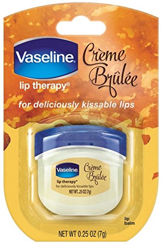 Vaseline Lip Therapy Lip Balm, Creme Brulee 0.25 oz