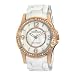 Anne Klein,AK Anne Klein Women's 109588RGWT Swarovski Crystal Accented Rosegold-Tone White Ceramic Watch,AK Anne Klein,109588RGWT,10/9588RGWT