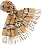 V Fraas Women's Classic Fraas Plaid Muffler,Carmel,One Size