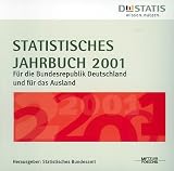 Statistisches Jahrbuch 2001. CD- ROM f�r Windows 95/98/ NT 4. F�r die Bundesrepublik Deutschland und f�r das Ausland - 