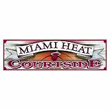 NBA Miami Heat 9-by-30 Wood Sign