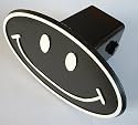 Smiley Face Fun Trailer Hitch Cover Receiver Plug for Cars, Trucks, SUVs