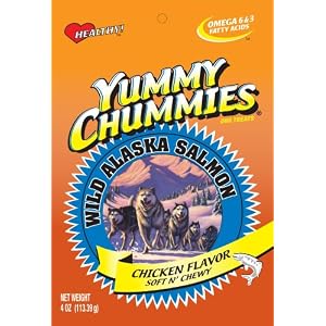 Arctic Paws 4-Ounce Salmon and Rice with Chicken Flavor Yummy Chummies by Arctic Paws