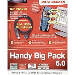 Handy Big Pack 6.0 f�r Nokia inkl. Datenkabel