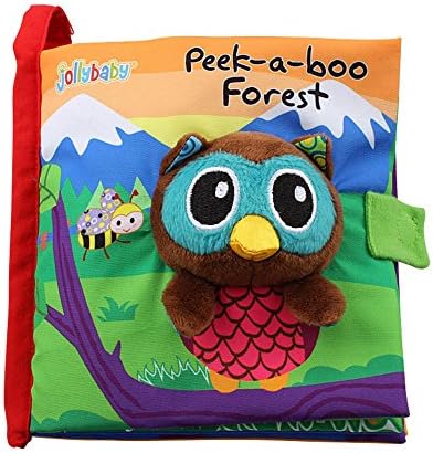 Jellybaby Peek-A-Boo Forest Soft Book