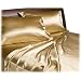 Divatex Home Fashions Royal Opulence Satin Queen Sheet Set, Gold