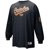 Nike Baltimore Orioles Black MLB Practice Long Sleeve T-shirt