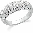 Platinum Diamond Anniversary Band - 0.75 Ct.