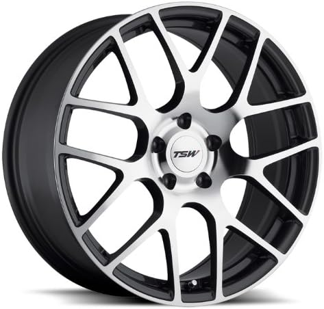 TSW NURBURGRING 18x8.0 5/108 ET40 GUNMETAL W/MIRROR CUT FACE