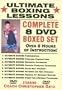 "Ultimate Boxing Lessons" COMPLETE 8 DVD BOXED SET, Starring Boxing Coach Christopher Getz