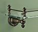 Delta Coordinates Victorian Collection Decorative Glass Shelf - 22" Venitian Bronze