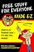 Book Free Stuff for Everyone (Made E-Z Guides)