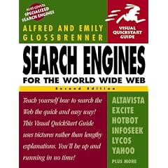 Search Engines for the World Wide Web (Visual Quickstart Guide)