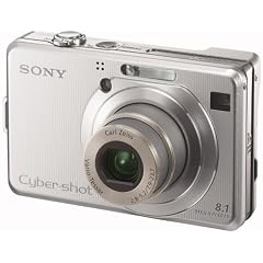 Sony Cyber-shot DSC-W100 Digitalkamera (8 Megapixel) silber