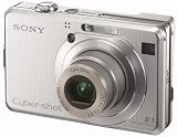 Sony Cyber-shot DSC-W100 Digitalkamera (8 Megapixel) silber