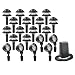 Malibu Lawn Light Combo Kit with 14 Tier Lights, Six FloodLights and 80-Watt Power Pack, Black #LX58720P