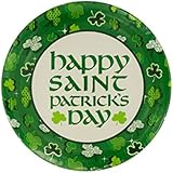 bulk buys Shamrock Party Round Plates Set