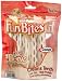 FunBites Congo, Beefhide Chews for Dogs, 8.89-Ounce Packages (Pack of 4)