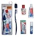 Dr. Fresh Travel Kit, Toothbrush, Brush Cap, Floss Picks, Breath Spray, Hand Sanitizer, Toothpaste and Travel Bag