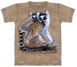 Ringtailed Lemurs T-shirt 100% Cotton KIDS Short Sleeve Shirt