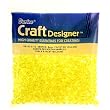 Faceted Beads, 6mm, Yellow, 480pc Pkg