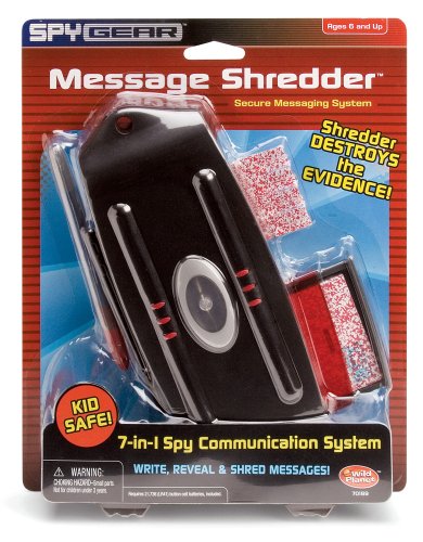 Wild Planet Spy Message Shredder