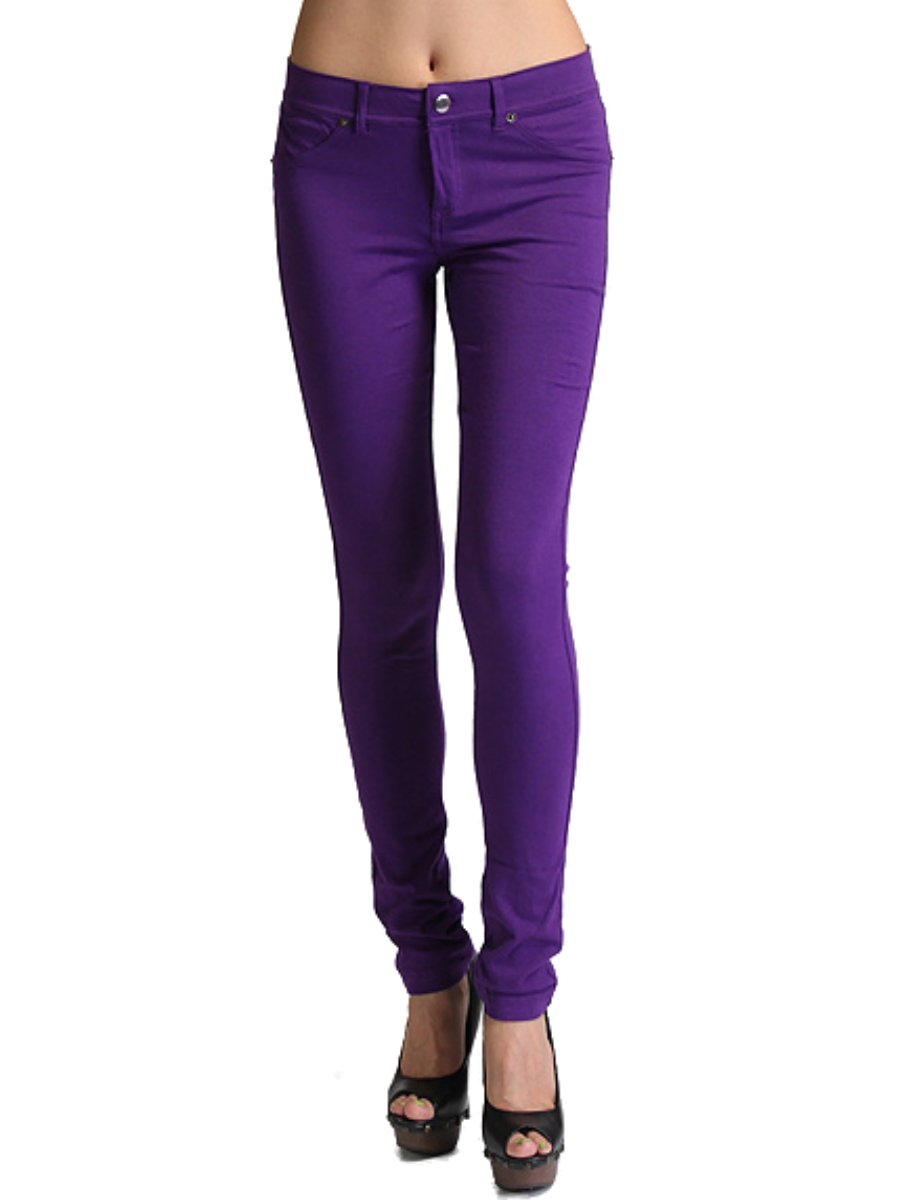 Ladies Womens Girls Bright Coloured Stretch Slim Fit Skinny Jeans