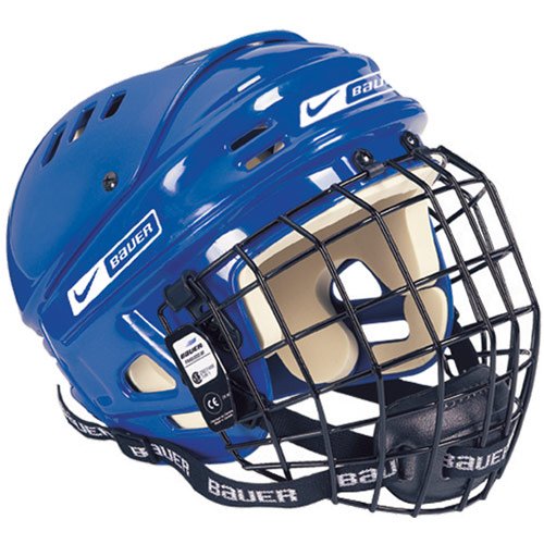 Nike Bauer 1500 Ice Hockey Helmet & Cage Combo
