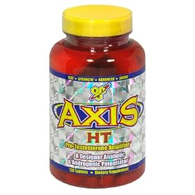 BSN Axis HT Pro-Testosterone Amplifier Tablets, 120-Count Bottle