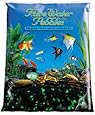 Pure Water Pebbles Aquarium Gravel, 5-Pound, Emerald Glo