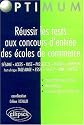 Réussir les tests aux concours d'entrée des écoles de commerce