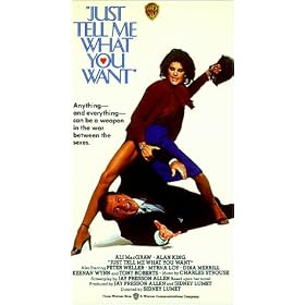 Just Tell Me What You Want [VHS]
