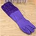 Bienen Long Household Dishwashing Cleaning Warm Gloves Rubber Glove(Pink)