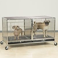 ProSelect Stainless Steel Modular Cage with Plastic Tray