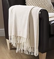 Zig Zag Chenille Throw