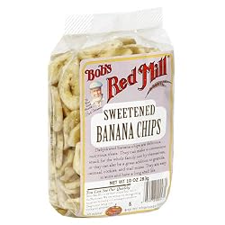 Bob's Red Mill Banana Chips, 10-Ounce Packages (Pack of 4)