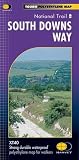 South Downs Way XT40 (Route Maps): National Trail (Harvey National Trails XT40)