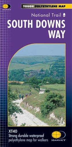 South Downs Way XT40 (Route Maps): National Trail (Harvey National Trails XT40)